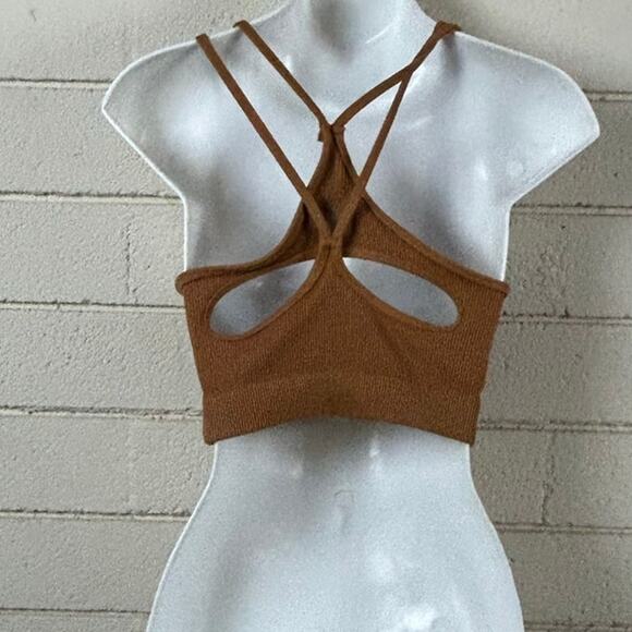 Free People Movement Brown Tank size L - Picture 2 of 8